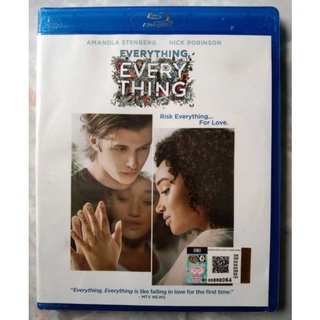 📀 BLU-RAY EVERYTHING ,EVERYTHING (2017) : ทุกสิ่ง, ทุก ๆ สิ่ง...คือเธอ ✨สินค้าใหม่ มือ 1 อยู่ในซีล