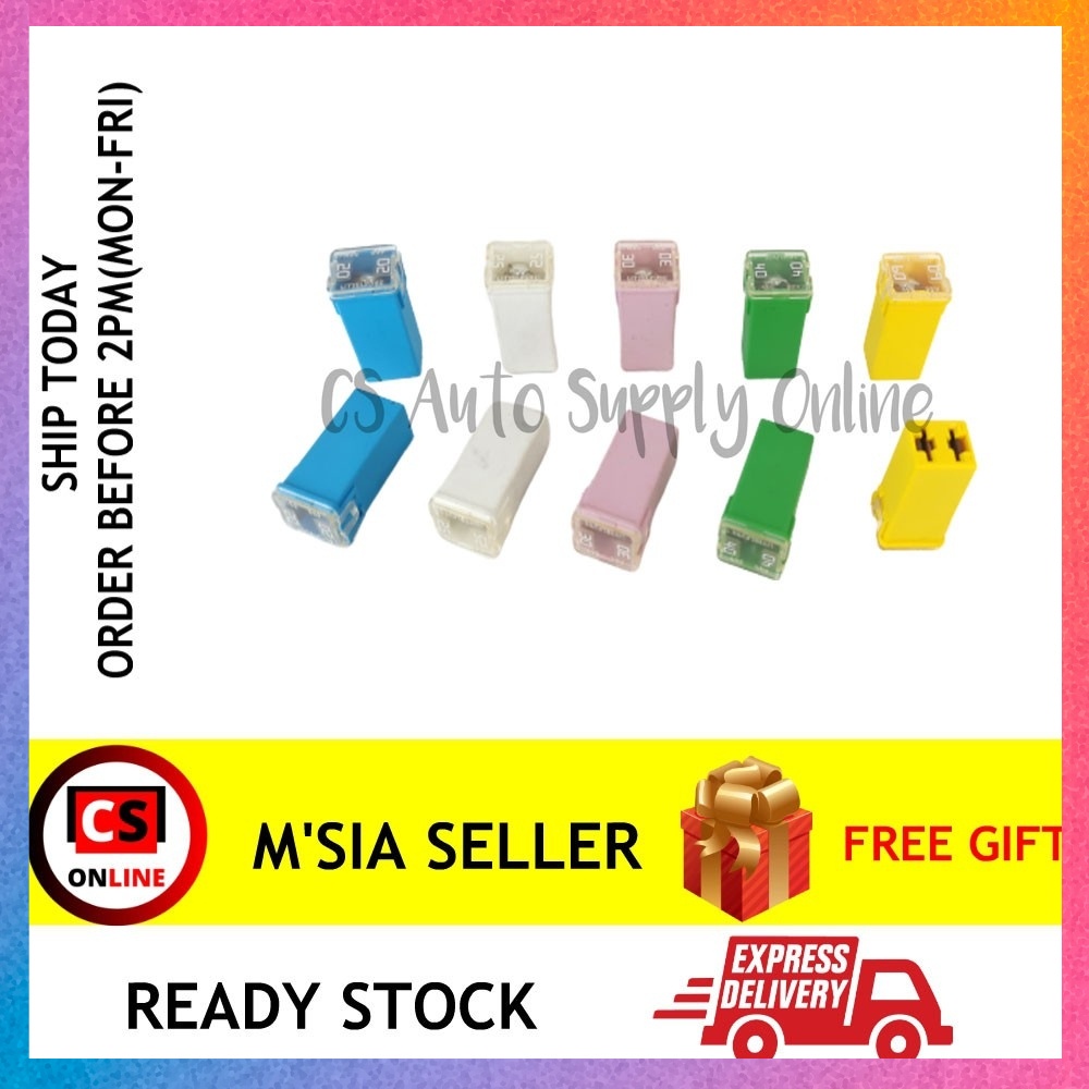 [CS ONLINE] 1 ชิ้น x Littelfuse หลักฟิวส์ Waja 40A 60A ใหม่