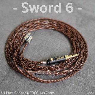 สายหูฟัง Leya - Sword 6 | Pure Copper 6N OCC