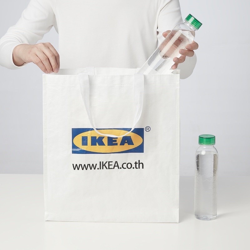 กระเป๋ากระสอบสีขาว จุของเยอะจาก IKEA รุ่นขายดี