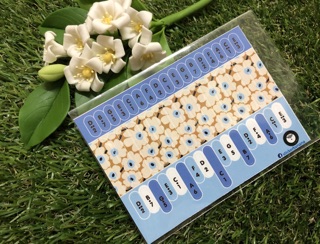 สติกเกอร์ติดคาลิมบา kalimba set flower ของตกแต่งคาลิมบา sticker