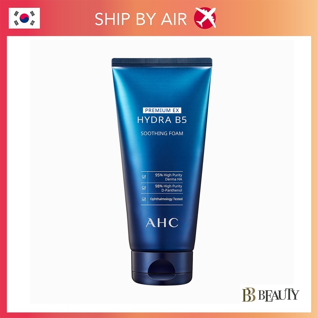 Ahc Premium EX Hydra B5 Soothing Foam 180ml ( เวอร ์ ชันใหม ่ AHC