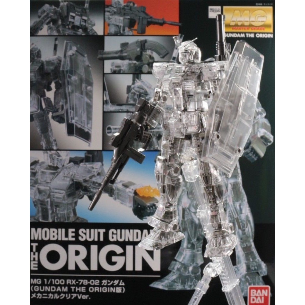 MG 1/100 RX-78-2 Gundam [The Origin] Mechanic Clear Ver.