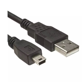 USB Cable Am to mini USB 5pin V2.0 สายยาว 1.5M (สีดำ)