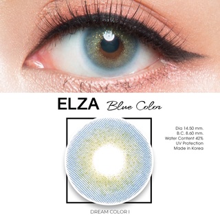 คอนแทคเลนส์ Dreamcolor1 รุ่น Elsa Blue