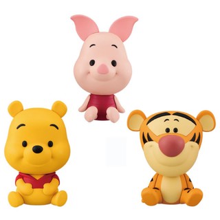 เซ็ต 3 ตัว โมเดล หมีพูห์ ทิกเกอร์ พิกเล็ก พูห์ pooh