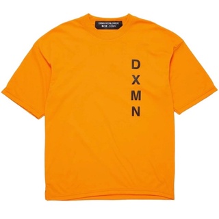 เสื้อยืดผ้าฝ้ายพิมพ์ลายแฟชั่น DXMN Clothing "D.X.M.N MOB" Oversized Tee