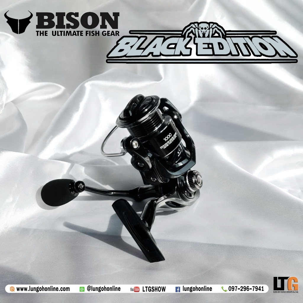 [📍 กรอกโค้ด GG300MAY ลดทันที 5% ]  รอก Bison Black Edition
