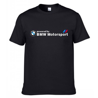 【cotton Tshirts👕】เสื้อยืดคอกลม แขนห้าส่วน พิมพ์ลาย BMW BMW Joint แฟชั่นฤดูร้อน สําหรับผู้ชาย