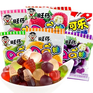 Jelly เยลลี่ผลไม้ รสสับปะรด พร้อมทาน(旺仔QQ糖、菠萝味)20g เยลลี่ เยลลี่หนึบ เยลลี่รวมรส ขนมเยลลี่ อาหารว่าง ขนมกินเล่น กับแกล้ม