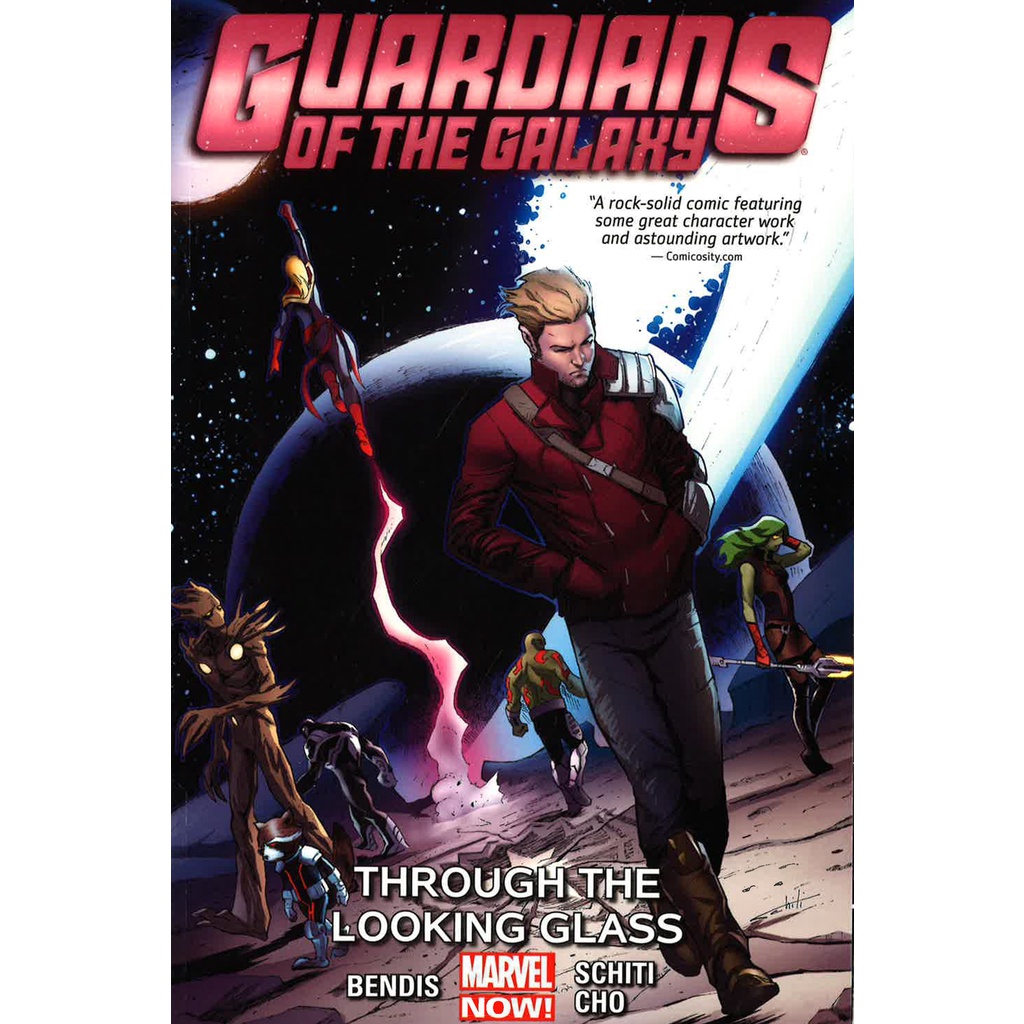 BBW หนังสือ Guardians Of The Galaxy 'Through The Looking Glass' ISBN: 9780785197386