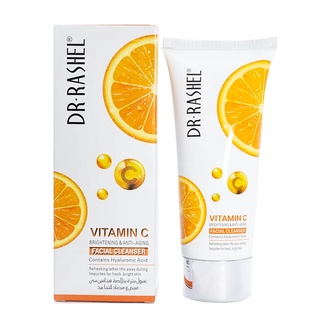 Dr. Rashel Vitamin C Brightening &amp; Anti-Aging Facial Cleanser 80g คลีนเซอร์ทำความสะอาดผิวหน้าสูตรวิตามินซี