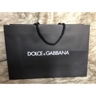 [แท้/พร้อมส่ง] ถุง Dolce&amp;Gabbana