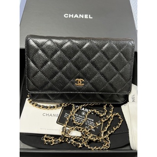 Chanel Woc black caviar ghw holo 27xxxxxx