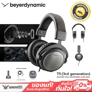 Beyerdynamic T5 High-end Tesla Headphones (3rd Generation) closed