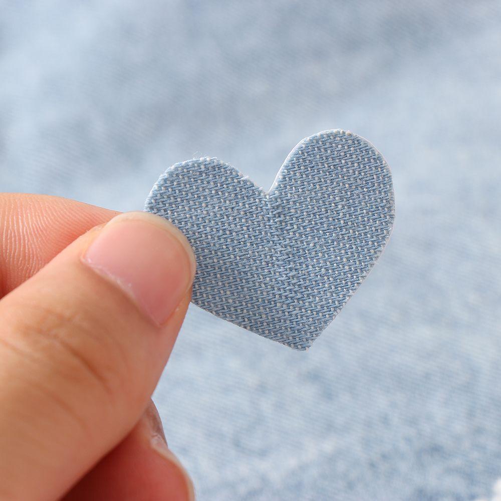 Kugigi แผ่นแปะซ่อมแซมกางเกงยีนส์มีกาวในตัวตกแต่งเสื้อผ้าผ้าเหล็กบนแพทช์ - รูปที่ 2