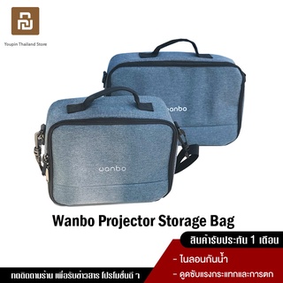 Wanbo Projector Storage bag กระเป๋าเคสโปรเจคเตอร์สําหรับ Wanbo X1 / X1 Pro / T2 MAX Free / T4 / T6 Max เหมาะกับการพกพาเดินทางพร้อมสายคล้องปรับได้ / อุปกรณ์เสริม Wanbo Major Mini Projectors