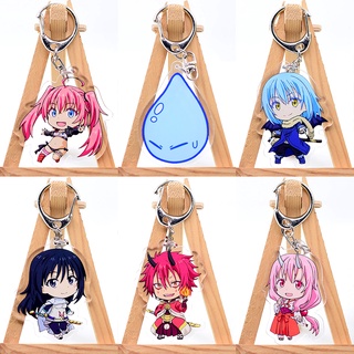 พวงกุญแจอะคริลิคจี้การ์ตูนอะนิเมะ That Time I Got Reincarnated As Slime