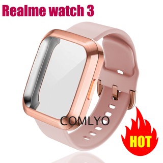 เคสนาฬิกาข้อมือซิลิโคน แบบนิ่ม สําหรับ Realme watch 3