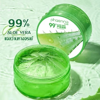 เจลว่านหางจระเข้ เจลว่านหางจรเข้ Aloe Vera 98% 300ml ช่วยกระชับรูขุมขน บำรุงผิวพรรณให้ชุ่มชื้น （878/P02)/1134