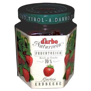 Darbo Erdbeere Strawberry 70%fruit 200g ดาร์โบเออร์บีเร่สตรอเบอร์รี่ผลไม้ 70% 200 กรัม