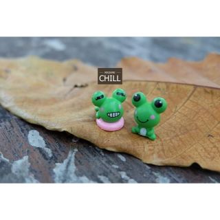 [MC113] ตุ๊กตุ่นจิ๋ว กบ อ๊บ อ๊บ 🐸 (1 ตัว ราคา 12 บาท | 1 เซต (2 ตัว) ราคา 20 บาท)