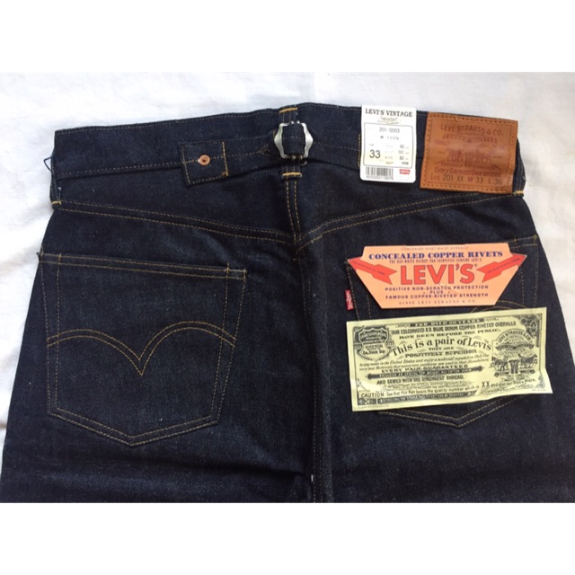 LEVI’S LVC 1937 201 XX #555