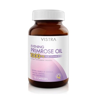 vistra EVENING PRIMROSE OIL 1000mg 75 mg 4396