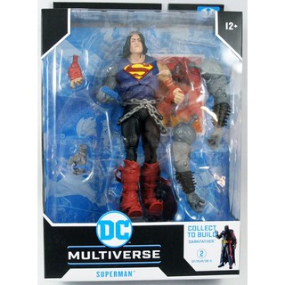 ของเล่นดีซี DC COMICS Dark Nights Death Metal DC Multiverse Superman Action Figure (Collect to Build: Dark Father)