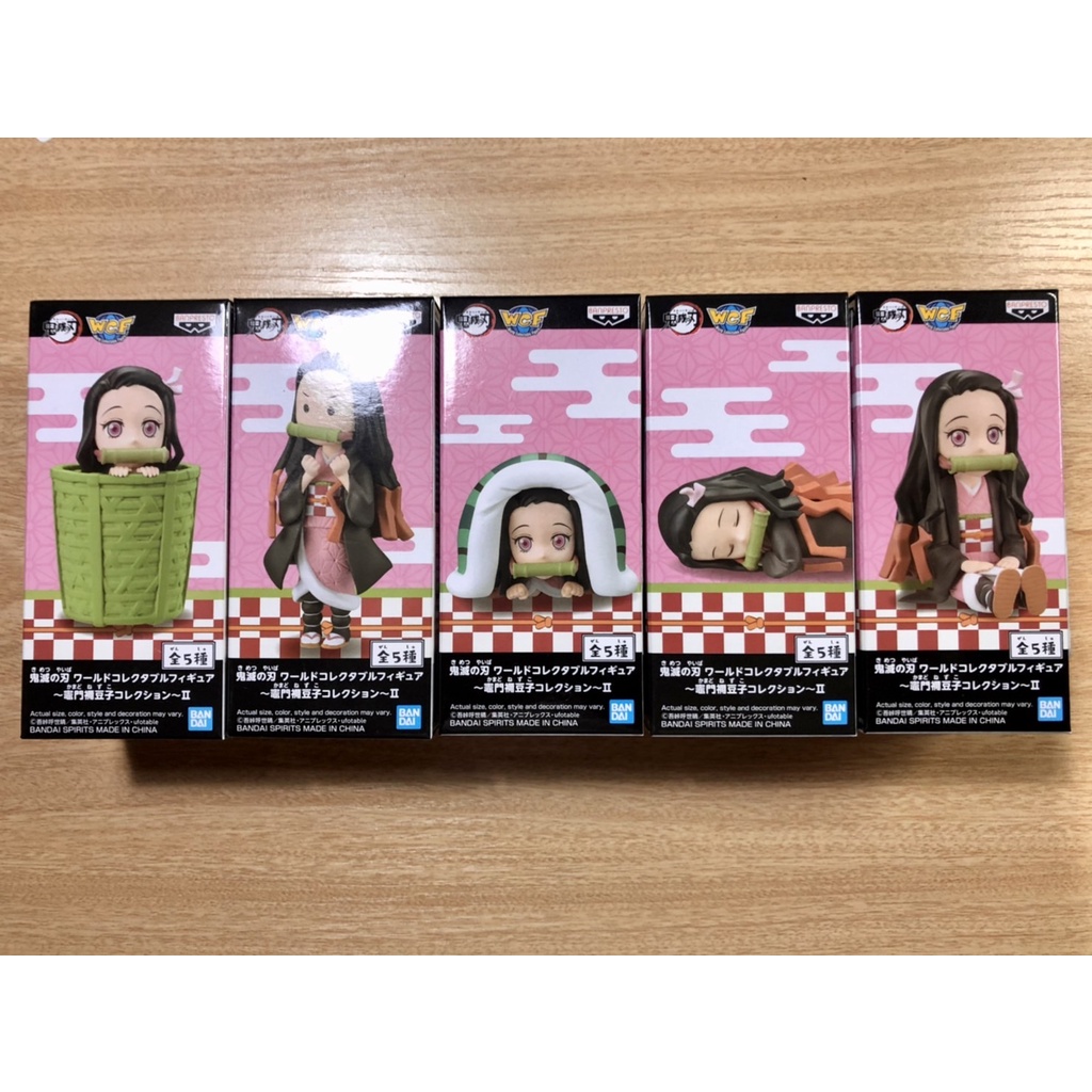 [LOT.HK] BANDAI:World Collectable Figure(WCF) Kimetsu no Yaiba Nezuko collection Vol.2 งานแท้