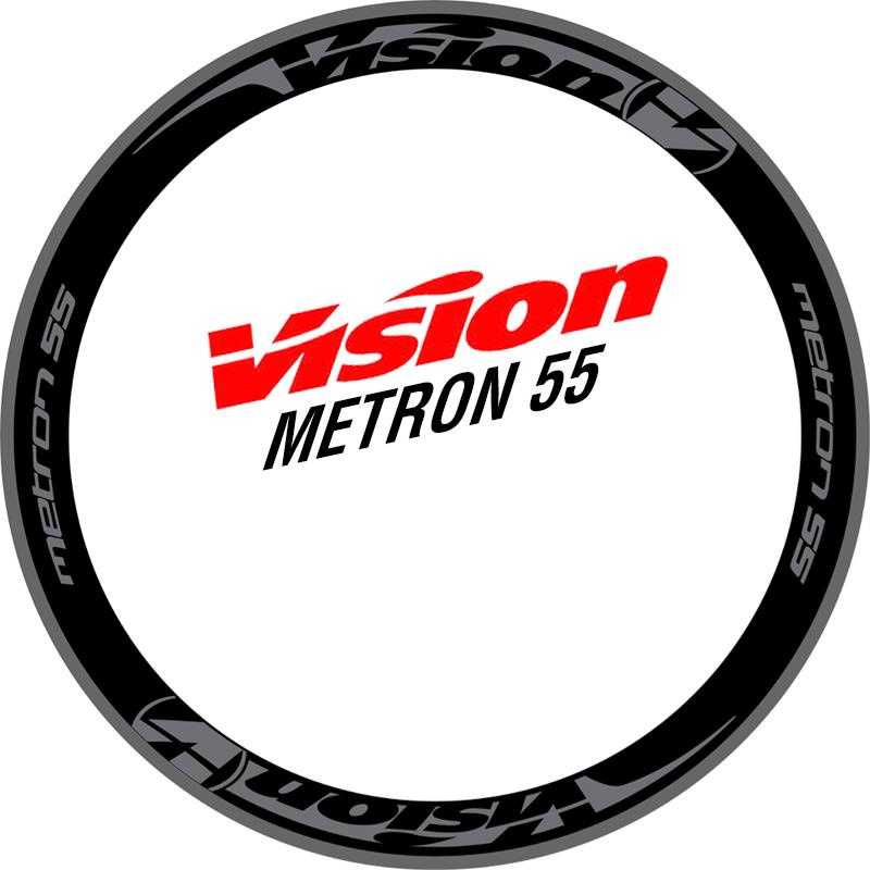 Vision 55จักรยานเสือหมอบชุดล้อสติกเกอร์เปลี่ยนสีสะท้อนแสง M55