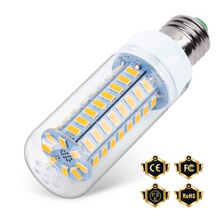 E27 หลอดไฟ LED 220V E14 ข้าวโพดเทียน GU10 หลอดไฟ LED 24 36 48 56 69 72 ไฟ LED สำหรับ Home 5730 โคมระย้า