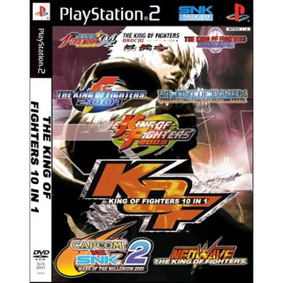 แผ่นเกมส์ Ps2 The King of Fighter 10 in 1