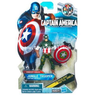 CAPTAIN AMERICA : JUNGLE TROOPER CAPTAIN AMERICA