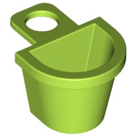 [857] ชิ้นส่วนเลโก้ Lego Part Minifigure Container D-Basket (4523) ราคา/ชิ้น