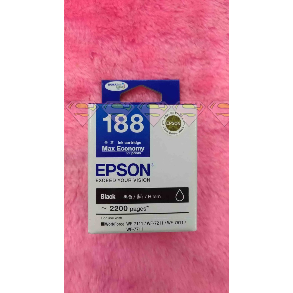 EPSON 188 BK สีดำ ของแท้