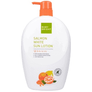 Baby Bright Salmon White Sun Lotion 750ml เบบี้ไบร์ท โลชั่นไข่ปลาแซลมอน