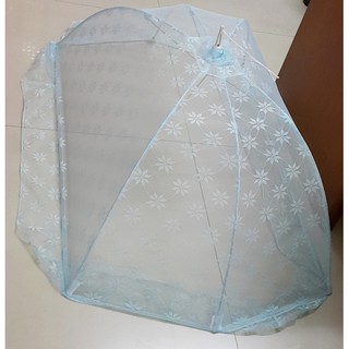 มุ้งครอบกันยุง ขนาด 30"x50" สำหรับเด็กอ่อน นอนหลับ มี 4 สี ฟ้า ชมพู ส้ม เขียว