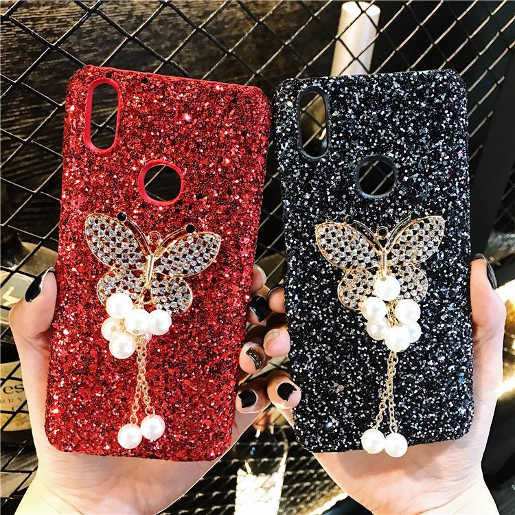 เคสโทรศัพท์ประดับเพชร glitter สําหรับ samsung a 7 2018 j 2/j7