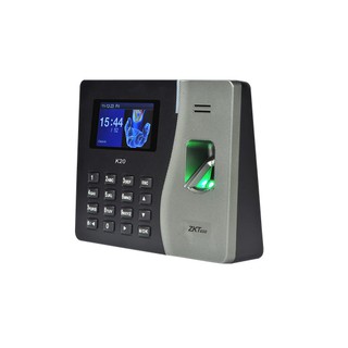 เครื่องสแกนลายนิ้วมือ (เมนูภาษาไทย) สแกนนิ้วมือลงเวลา TFT 2.8inch ZK-K20 Internet SSR Fingerprint Time Clock