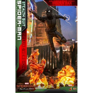 ฟิก​เกอร์​ โมเดล​ ของ​สะสม​ ​Hot Toys MMS541 Spider-Man Far From Home - Spider-Man (Stealth Suit) (Deluxe Version)