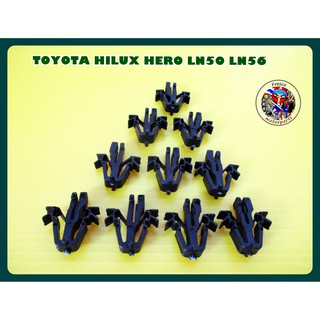 กิ๊บล็อค กิ๊บล็อคหน้ากาก -    TOYOTA HILUX HERO LN50 LN56   For locking clip mask locking clip