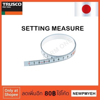 TRUSCO : TSM13-02 (389-9951) SETTING MEASURE สายวัดเปลือย ติดโต๊ะ