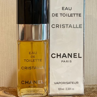 CHANEL CRISTALLE EAU DE TOILETTE 100 ML 3.4 fl oz spray RARE VINTAGE Unboxed.