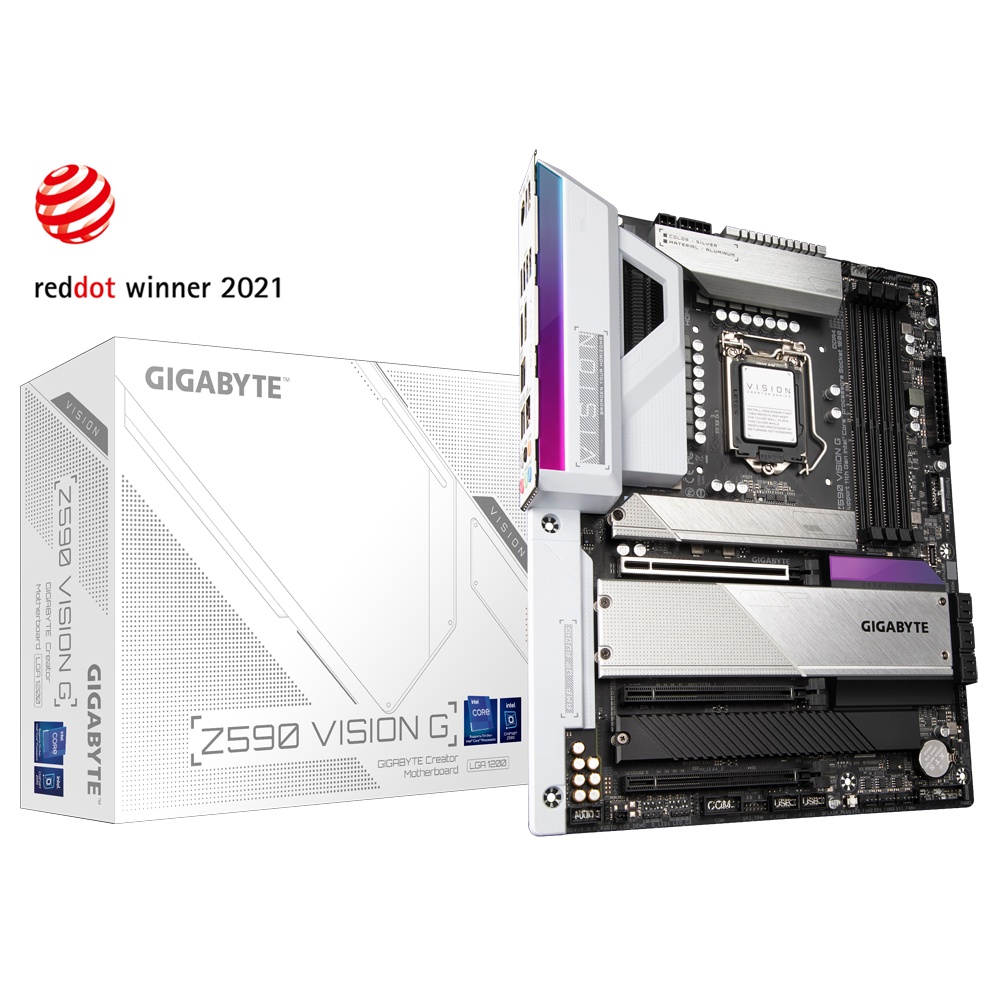 เมนบอร์ด GIGABYTE Intel Z590 LGA1200 ผู้สร้าง | เมนบอร์ดเกมมิ่ง | ซ็อกเก็ต INTEL LGA 1200 Mobo | Z59