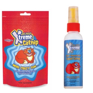 Catnip แคทนิปแมว  Xtreme catnip มี2 แบบ ผงกับสเปย์