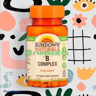 Sundown Naturals, B-Complex, 100 Tablets