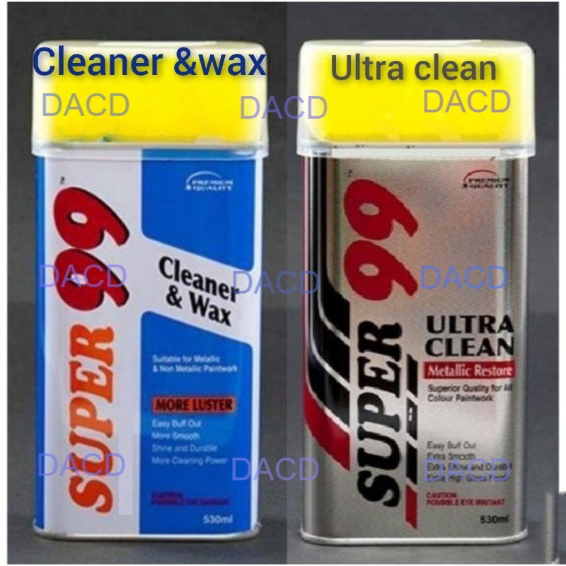 Soft super 99 cleaner & wax super 99 luster