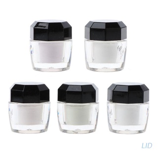 Lid ผงสีเรซิ่น UV เปลี่ยนสีได้ 5 สี สําหรับทําเครื่องประดับ