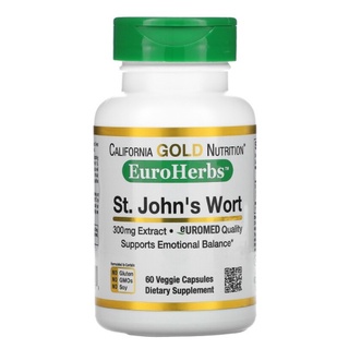 ลดซึมเศร้า  St. Johns Wort Extract, 300 mg มีหลายแบรนด์ให้เลือก